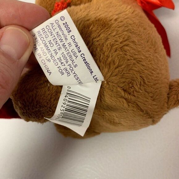 Chrisha Reindeer Playful Plush - Picture 8 of 9